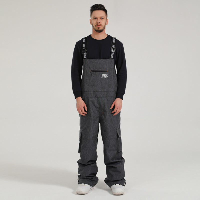 Winter Waterproof Breathable Ski Pants for Men and Women