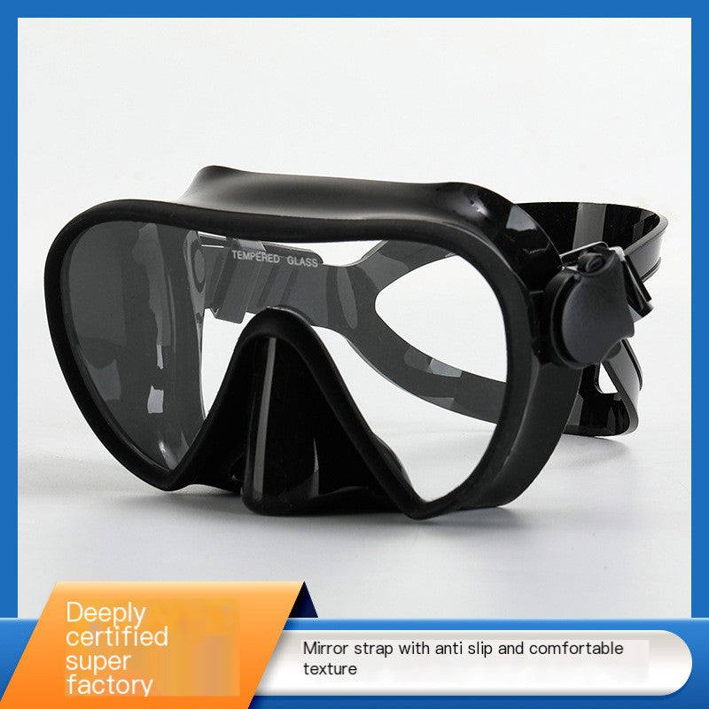 High-Definition Adult Diving Mask with Silicone Frame
