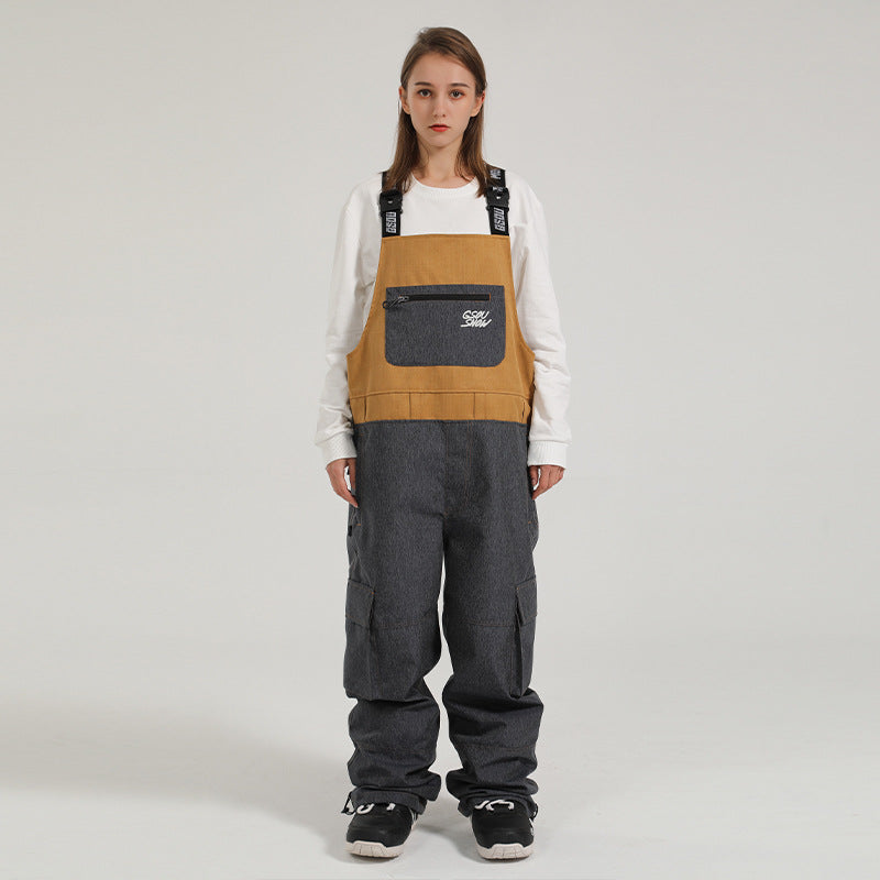 Winter Waterproof Breathable Ski Pants for Men and Women
