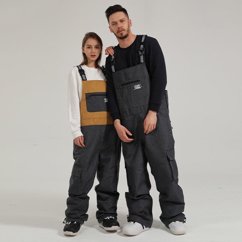 Winter Waterproof Breathable Ski Pants for Men and Women